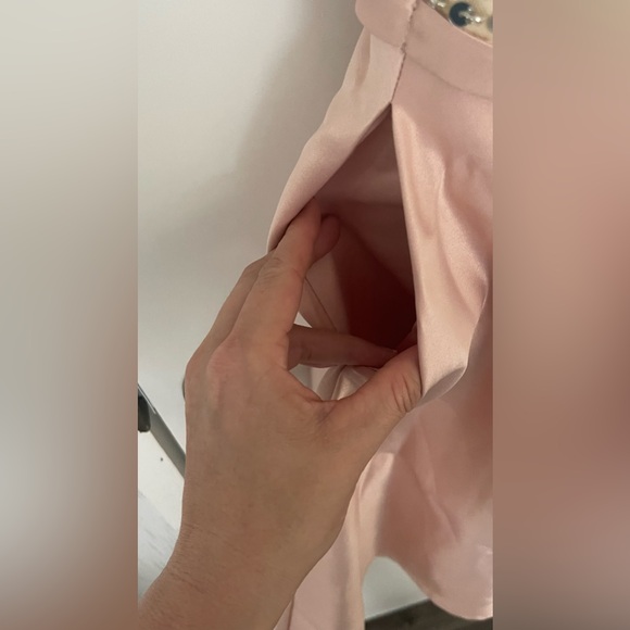 SOLD 🤑Promgril short sequin satin homecoming party dress - Picture 4 of 7